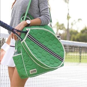Cinda B Verde Bonita Tennis Tote II